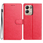 For Xiaomi Redmi 17 4G / G Leather Case Wallet Stand Phone Cover with Handy Strap