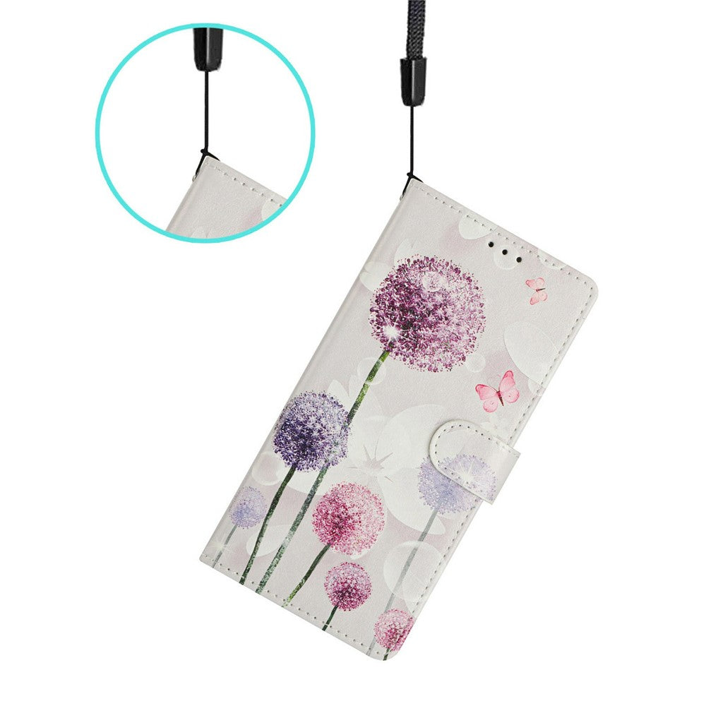 For Xiaomi Redmi 17 4G / 5G Case Pattern Printing Wallet Stand Flip Leather Phone Cover with Strap