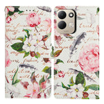 For Xiaomi Redmi 17 4G / 5G Case Pattern Printing Wallet Stand Flip Leather Phone Cover with Strap