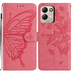 For Xiaomi Redmi 17 4G / 5G Case Butterfly Imprinted Wallet Stand PU Leather Flip Phone Cover with Strap