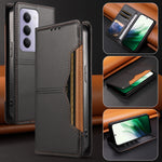 For Xiaomi Redmi 15 5G (EU) (171mm) / Xiaomi Redmi 15 4G (EU) (171mm) Wallet Case External Card Slot Magnetic Closing Leather Phone Cover