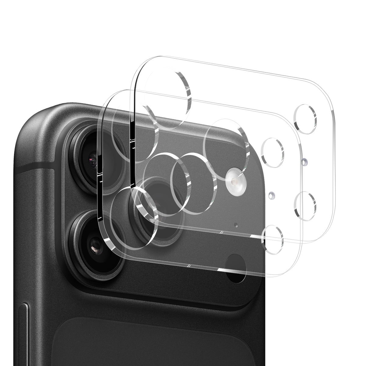 NORTHJO for iPhone 18 Pro Max TPU Phone Case with 2 Pcs Front Screen Protector + 2 Pcs Lens Film
