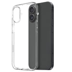 NORTHJO for iPhone 16 TPU Phone Case with 2Pcs Front Screen Protector + 2Pcs Lens Film