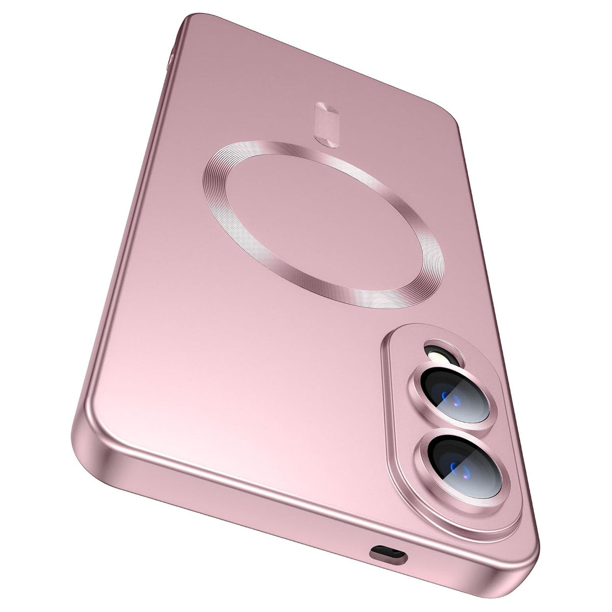 For Samsung Galaxy S25 Edge Magnetic Case Ultra Thin TPU Phone Cover with Lens Protection