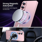 For Samsung Galaxy S25 Edge Magnetic Case Ultra Thin TPU Phone Cover with Lens Protection