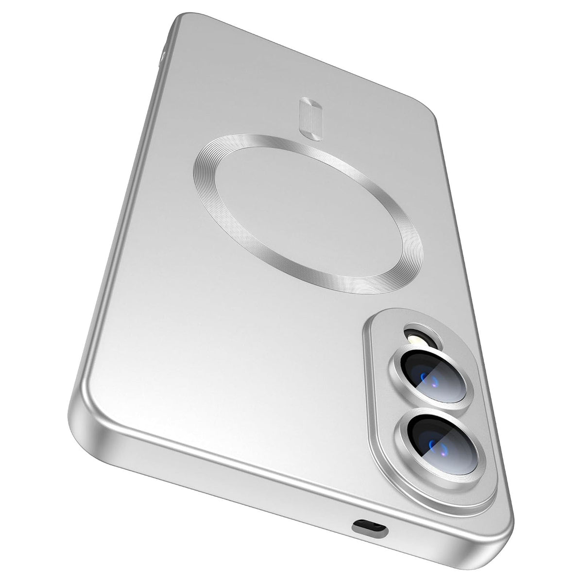 For Samsung Galaxy S25 Edge Magnetic Case Ultra Thin TPU Phone Cover with Lens Protection
