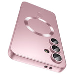 Til Samsung Galaxy S24 FE Magnetisk Cover Ultratyndt TPU Telefoncover med Linsebeskyttelse