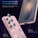 For Samsung Galaxy S26 FE Magnetic Case Ultra Thin TPU Phone Cover with Lens Protection