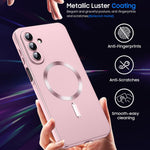 For Samsung Galaxy A36 5G Magnetic Case Ultra Thin TPU Phone Cover with Lens Protection