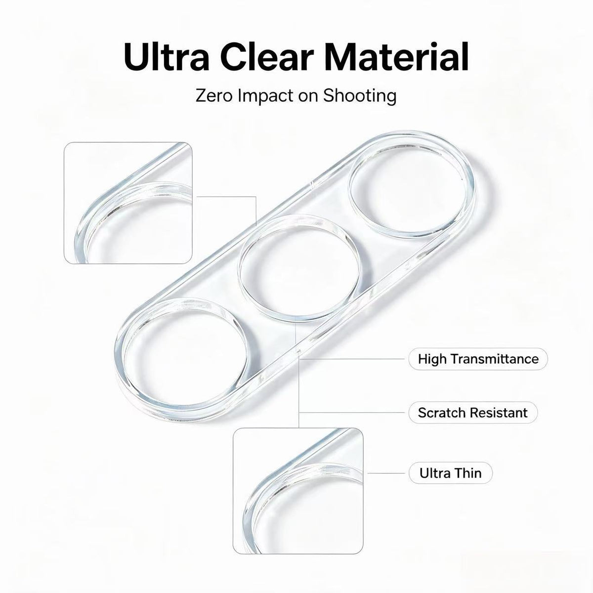For Samsung Galaxy S25 Magnetic Case Clear Phone Cover with 2Pcs Camera Protectors + 1Pc Clear Screen Protector + 1Pc Anti-spy Screen Protector