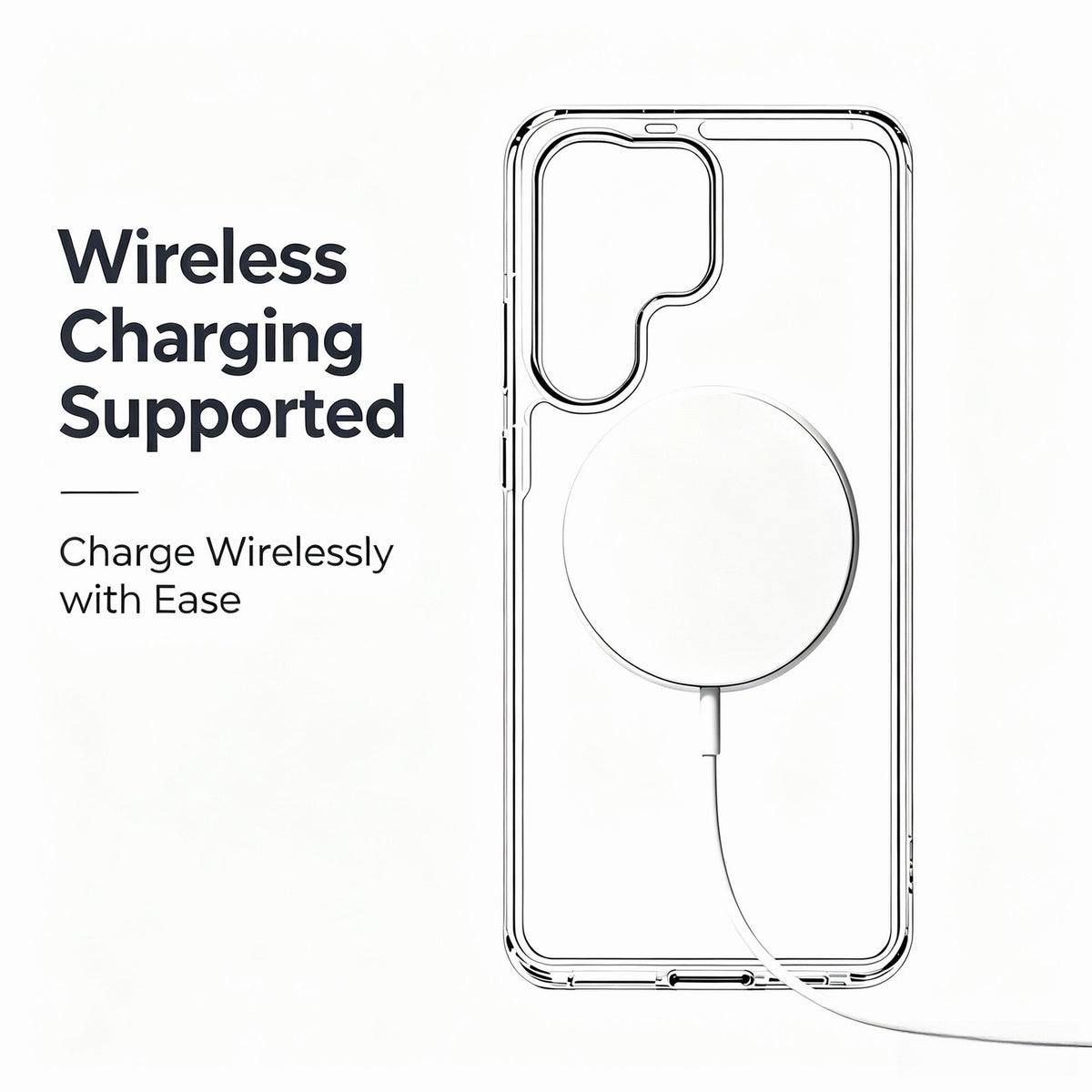 Samsung Galaxy S25 Ultra 3-i-1 magnetiskt skal TPU + akrylmobilskal med 180° anti-spionfilm + genomskinlig linsfilm
