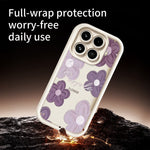 For Xiaomi 17T Pro Case Floral Pattern Printing Rubberized TPU Phone Cover