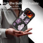 For Xiaomi 17 Pro Max Case Floral Pattern Printing Rubberized TPU Phone Cover