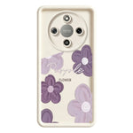TPU Case For Honor X70 5G  /  X9d 5G  /  Magic8 Lite 5G Floral Pattern Printing Rubberized Phone Cover