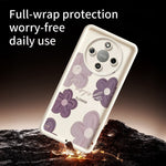 TPU Case For Honor X70 5G  /  X9d 5G  /  Magic8 Lite 5G Floral Pattern Printing Rubberized Phone Cover