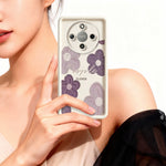 TPU Case For Honor X70 5G  /  X9d 5G  /  Magic8 Lite 5G Floral Pattern Printing Rubberized Phone Cover