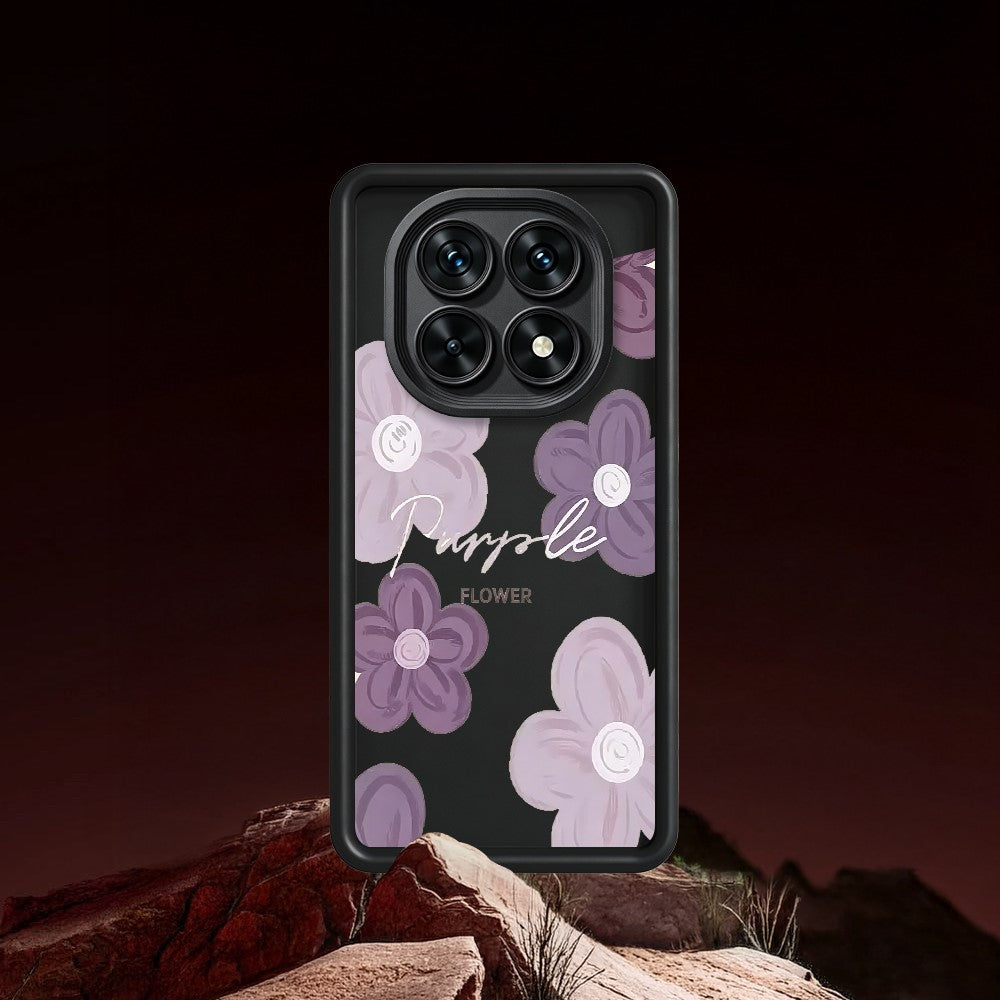 TPU Case For Xiaomi Poco M8 5G  /  Redmi Note 15 5G (Global)  /  15 4G (Global) Floral Pattern Printing Rubberized Phone Cover