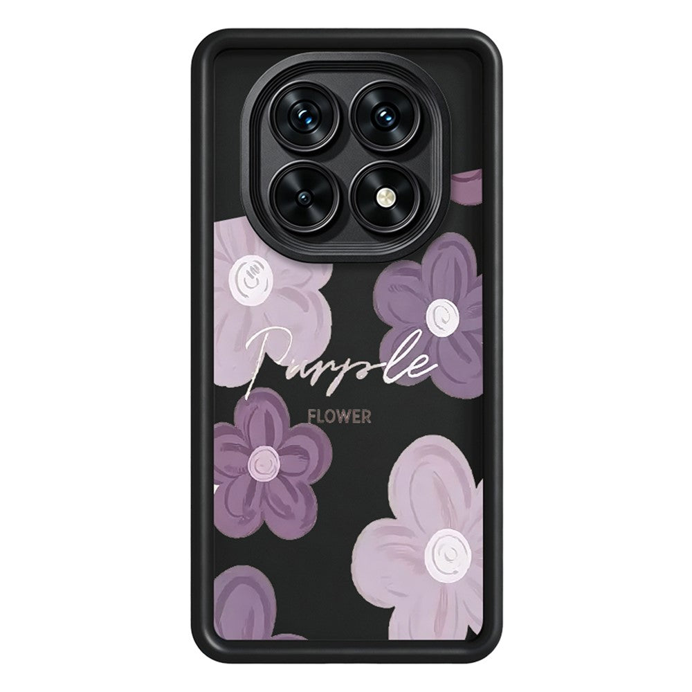 TPU Case For Xiaomi Poco M8 5G  /  Redmi Note 15 5G (Global)  /  15 4G (Global) Floral Pattern Printing Rubberized Phone Cover