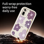 TPU Case For Xiaomi Redmi A7 Pro 5G  /  A7 Pro 4G (171.56mm)  /  Poco C85x 5G Floral Pattern Printing Rubberized Phone Cover