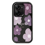 For Xiaomi Redmi 15C 4G (Global) (171mm)  /  Poco C85 4G (171mm) Case Floral Pattern Printing Rubberized TPU Phone Cover