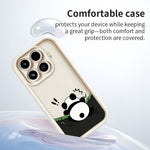 For Xiaomi 17T TPU Case Rubberized Anti-Slip Panda Pattern Printing Phone Cover