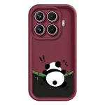 For Xiaomi 17T TPU Case Rubberized Anti-Slip Panda Pattern Printing Phone Cover