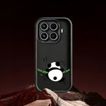 For Xiaomi 17T Pro TPU Case Rubberized Anti-Slip Panda Pattern Printing Phone Cover