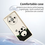 TPU Case For Honor X70 5G  /  X9d 5G  /  Magic8 Lite 5G Rubberized Anti-Slip Panda Pattern Printing Phone Cover