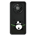 TPU Case For Honor X70 5G  /  X9d 5G  /  Magic8 Lite 5G Rubberized Anti-Slip Panda Pattern Printing Phone Cover