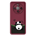 TPU Case For Honor X70 5G  /  X9d 5G  /  Magic8 Lite 5G Rubberized Anti-Slip Panda Pattern Printing Phone Cover