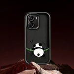 For Xiaomi Poco X7 Pro 5G TPU Case Rubberized Anti-Slip Panda Pattern Printing Phone Cover