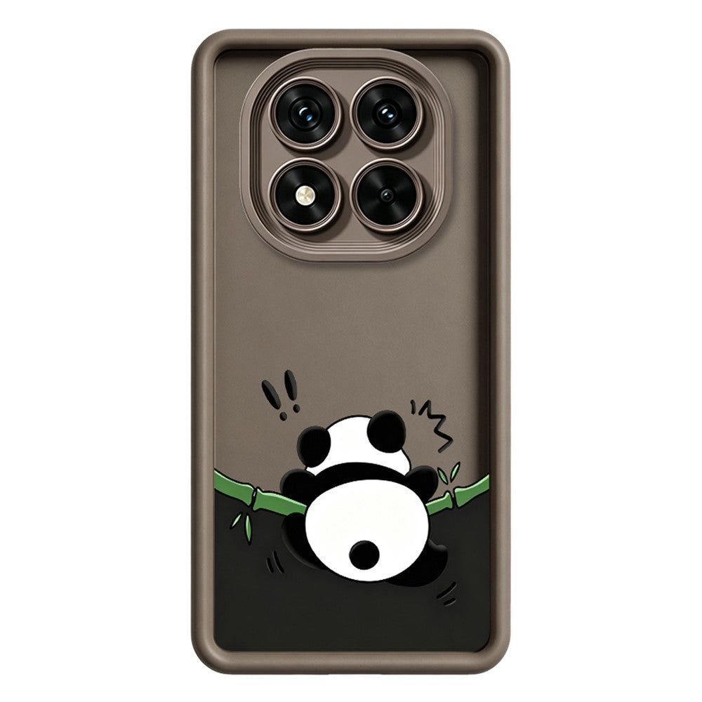 For Xiaomi Redmi Note 15 Pro+ 5G (Global)  /  Poco M8 Pro 5G TPU Case Rubberized Anti-Slip Panda Pattern Printing Phone Cover