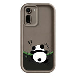 TPU Case For Xiaomi Redmi A7 Pro 5G  /  A7 Pro 4G (171.56mm)  /  Poco C85x 5G Rubberized Anti-Slip Panda Pattern Printing Phone Cover