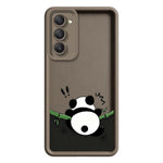 For Xiaomi Redmi 15 5G (EU) (171mm)  /  15 4G (EU) (171mm) TPU Case Rubberized Anti-Slip Panda Pattern Printing Phone Cover
