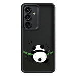 Samsung Galaxy S26+ TPU-skal Gummerat halkfritt pandamönstertryck mobilskal