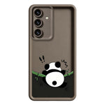 Samsung Galaxy S26+ TPU-skal Gummerat halkfritt pandamönstertryck mobilskal