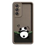Samsung Galaxy A37 5G TPU-skal Gummerat halkfritt pandamönstertryck mobilskal
