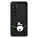 Samsung Galaxy A36 5G TPU-skal Gummerat halkfritt pandamönstertryck mobilskal