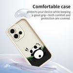 For OnePlus Nord 6 5G TPU Case Rubberized Anti-Slip Panda Pattern Printing Phone Cover