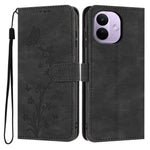 Xiaomi Redmi Note 17 Pro 5G Plånboksfodral Fjärilsblomma Avtryck PU-läder mobilskal med Handledsrem