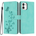 Plånboksfodral för Xiaomi Redmi Note 17 Pro+ 5G / 17 Pro Max 5G Fjärilsblommatryck PU-lädermobilskal med handledsrem