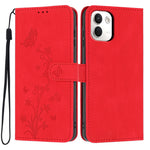 Plånboksfodral för Xiaomi Redmi Note 17 Pro+ 5G / 17 Pro Max 5G Fjärilsblommatryck PU-lädermobilskal med handledsrem
