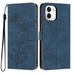 Plånboksfodral för Xiaomi Redmi Note 17 Pro+ 5G / 17 Pro Max 5G Fjärilsblommatryck PU-lädermobilskal med handledsrem