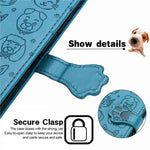 For Xiaomi Redmi Note 17 4G (Global) / Note 17 5G (Global) / Note 17 (India / China) 5G Case with Tempered Glass Screen Protector Cute Cat Dog Pattern PU Leather Wallet Phone Cover