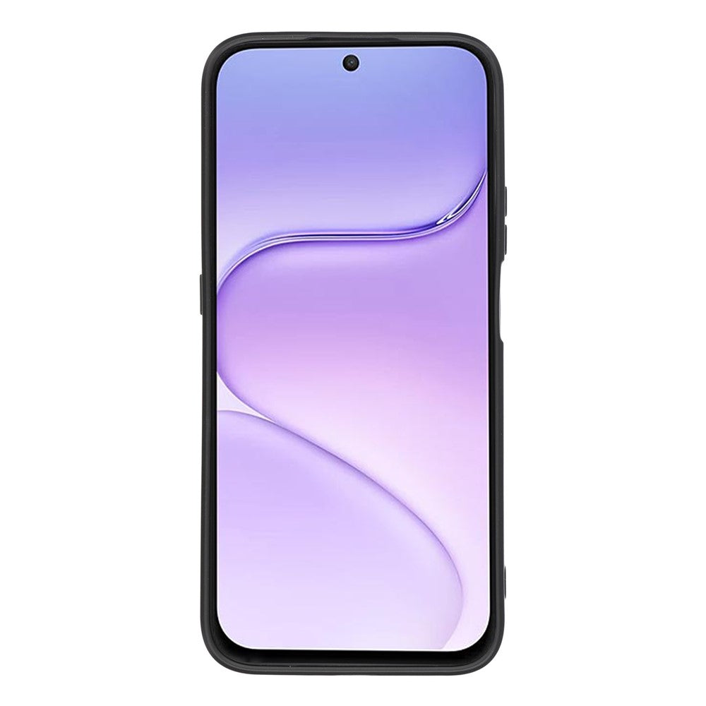 Til Honor 600 Smart 5G / X7e Plus 5G etui TPU-bagside Blødt ridsefrit fiberfor telefoncover