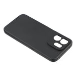 Til Honor 600 Smart 5G / X7e Plus 5G etui TPU-bagside Blødt ridsefrit fiberfor telefoncover