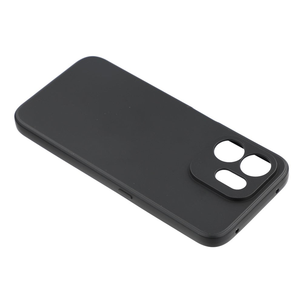 Til Honor 600 Smart 5G / X7e Plus 5G etui TPU-bagside Blødt ridsefrit fiberfor telefoncover