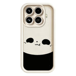 For Xiaomi 17T Pro Case Panda Pattern TPU Rubberized Anti-Slip Phone Back Cover