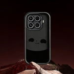 For Xiaomi 17T Pro Case Panda Pattern TPU Rubberized Anti-Slip Phone Back Cover