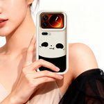 For Xiaomi 17 Pro Case Panda Pattern TPU Rubberized Anti-Slip Phone Back Cover